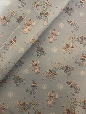 2 X Christmas Lilo & Stitch Wrapping Paper Roll Xmas Wrapping Paper 4m
