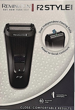 Remington F2 Style Mens Cordless Electric Foil Shaver Razor Pop Up Trimmer F2002