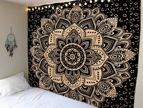 Indian tapestry wall hanging - wall,
