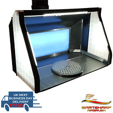 LARGE Portable Airbrush Spray Booth LEDs Exhaust Kit Twin Motors 9m³ P/M SB04 