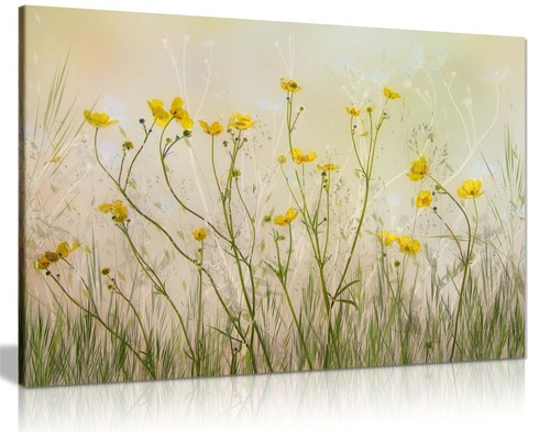 Yellow flowers floral garden - yellow,
