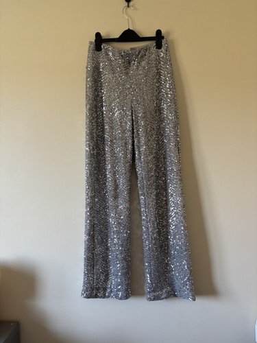 Silver sparkly sequin - silver,
