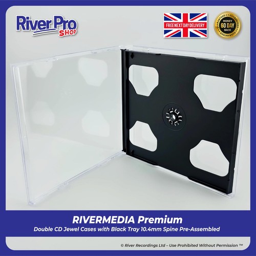 Double plastic cd 10mm - 25,