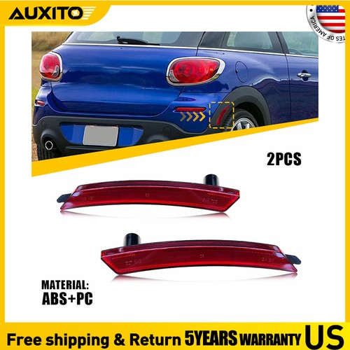 Red rear side marker light - 2x,