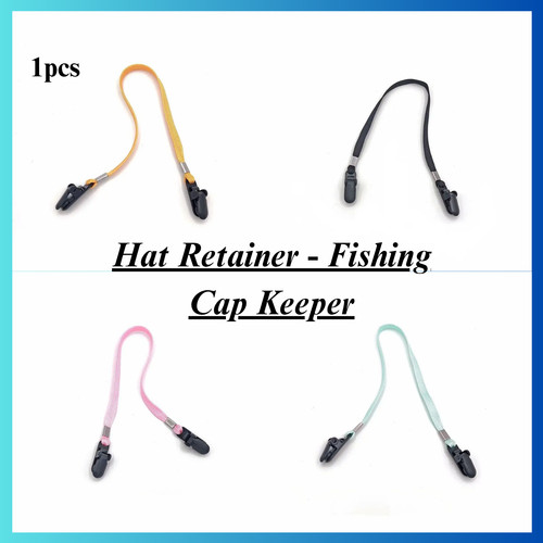 Hat retainer fishing - hat,