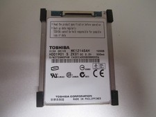 Toshiba MK1214GAH 120GB HDD Zif Hard Drive 4200RPM 1.8" HDD1901 ATA-100
