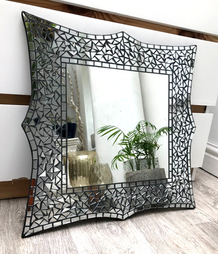 Handmade mosaic square wall - handmade,