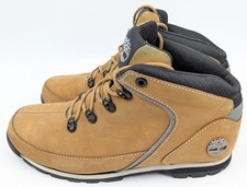 Timberland Euro Hiker Boots Uk Size 9 Mens Leather Shoes CL244074GC