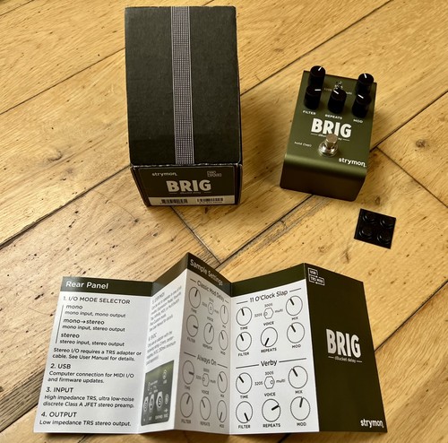 Strymon brig dbucket - strymon, delay