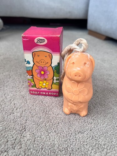 Vintage boots pig soap - boots,
