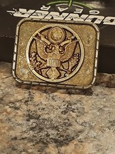  US Army Gold Seal Belt Buckle