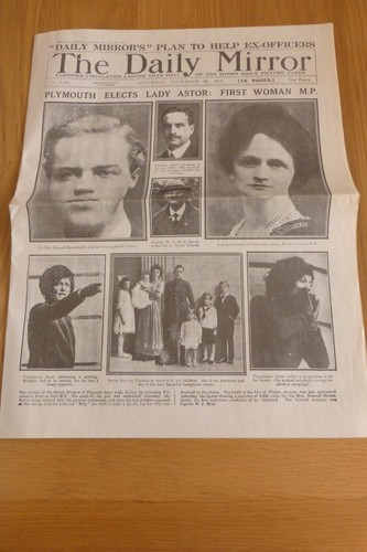 Newspaper reprint plymouth - reprint,