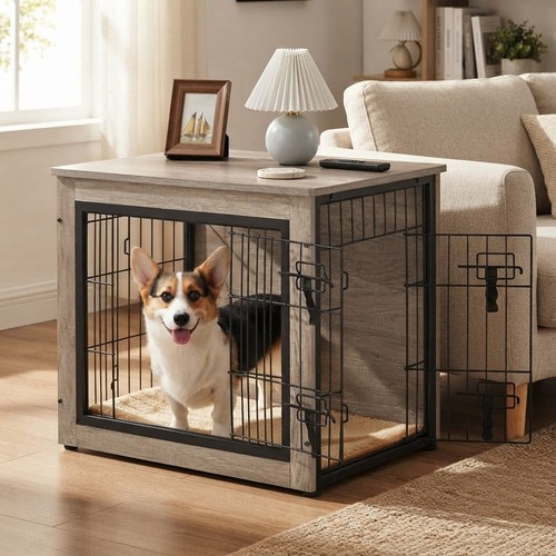 Stylish dog crate furniture - dog,