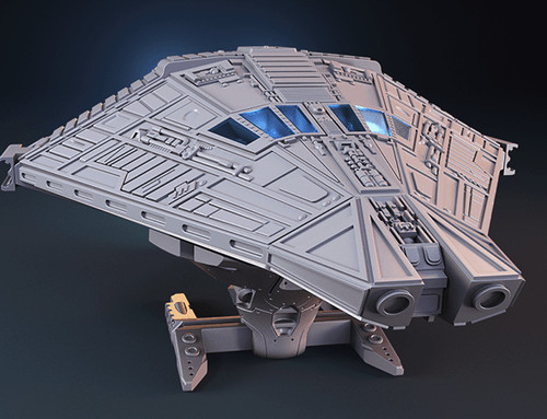 Alien narcissus model kit - narcissus,