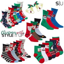3-6 Pairs Christmas Socks