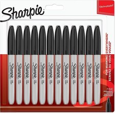 Black sharpie pens permanent - pens,