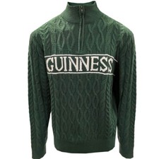 Guinness Aran Style 1/4 Zip