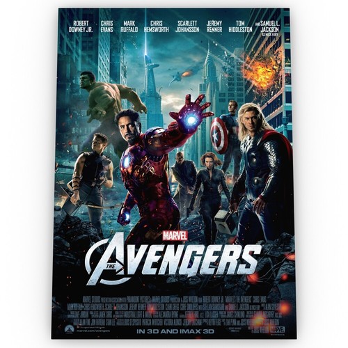 The avengers movie poster - the,