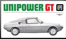 Unipower GT c1967-68 UK Market Foldout Sales Brochure