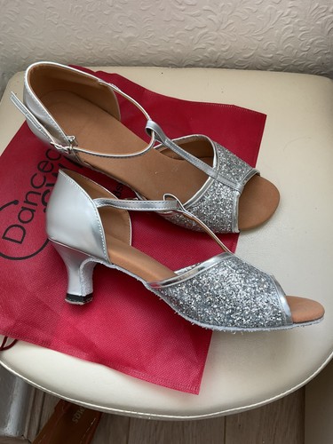 Ladies silver ballroom - ballroom,, latin