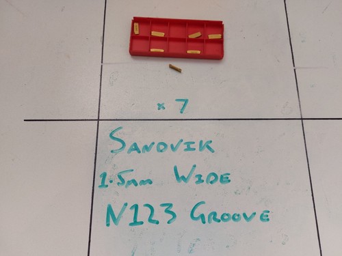 Sandvik n123 1 5mm wide - n123, d2