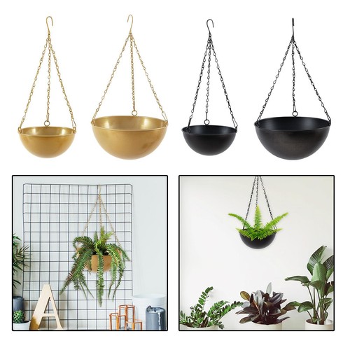Hanging flower pot swinging - hanging,
