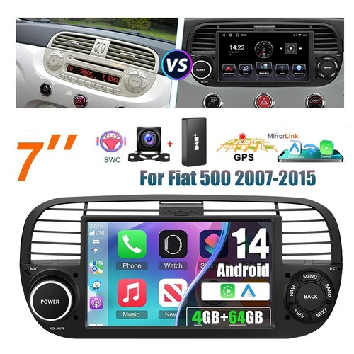 Dab for fiat 500 - dab+,