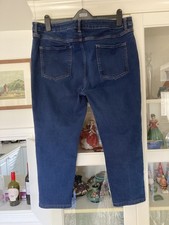 MARKS & SPENCER THE LILY SLIM JEANS INDIGO WITH STRETCH . SIZE 20 Short VGC