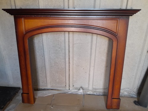 Solid wood fire - wood, surround
