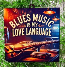 BLUES MUSIC Ornament - Blues