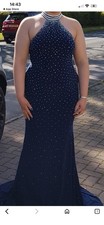 Blue Morilee Prom Dress Size