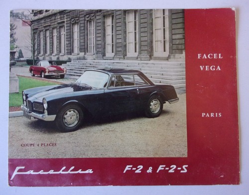Facel vega facellia f2s - facel, f2