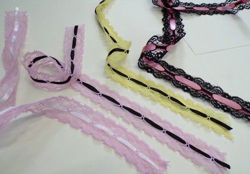 Elegant guipure lace trim - guipure,