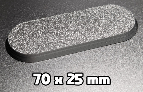 70x25mm bike bases - 70x25mm,