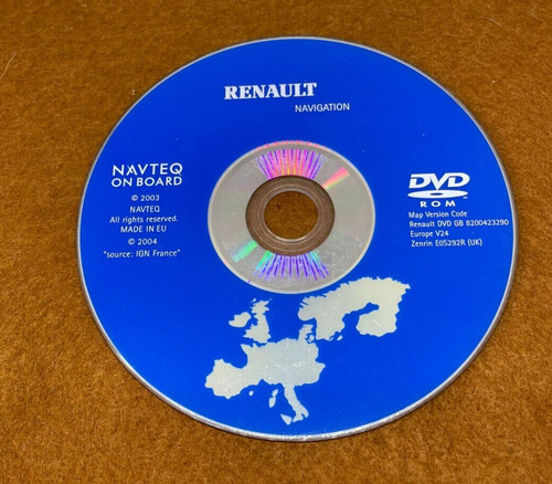 Nissan sat nav disc - nissan, europe