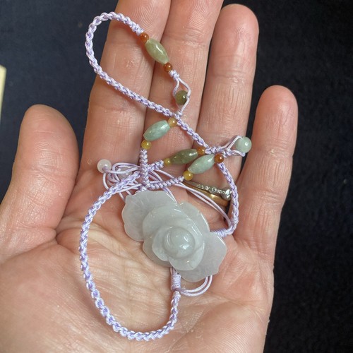 Carved jade pendant azuni - pendant, azuni?