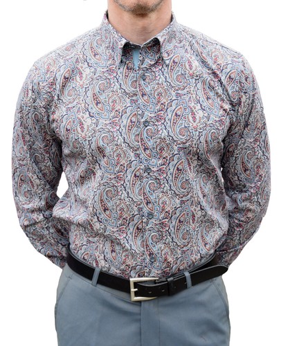 Maddox street blue pink navy - blue, &