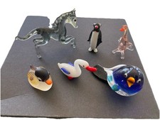 6 Murano Style hand Blown