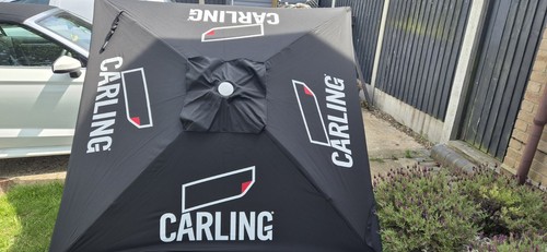 Carling pub parasol umbrella - carling,