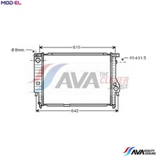 RADIATOR ENGINE COOLING BW2144
