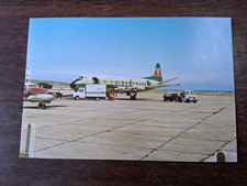 Vickers Viscount G-BFZL At Ronaldsway Airport Postcard