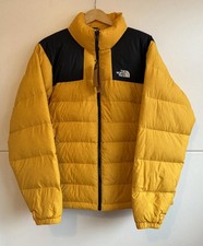 The North Face Men's 1996 Retro Nuptse Jacket, yellow and black size L (SKU D2)