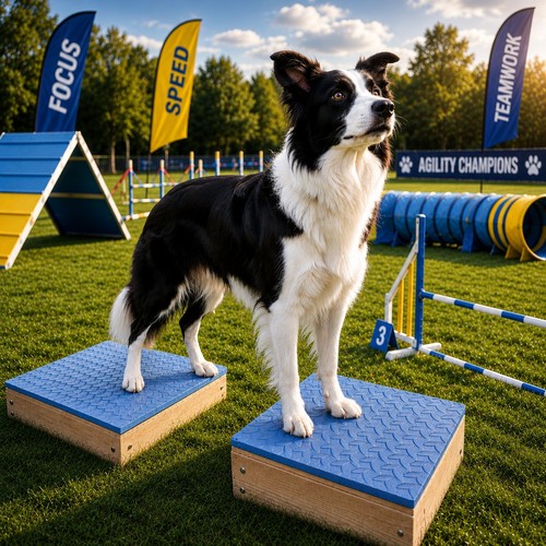 Dog training place board - dog,