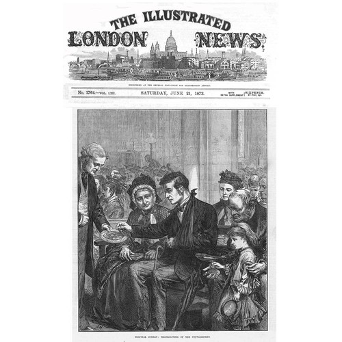 Victorian church scene - victorian,