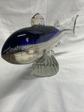 Art Glass Hand Blown Heavy