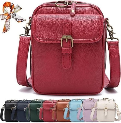 Women crossbody bag leather - crossbody,