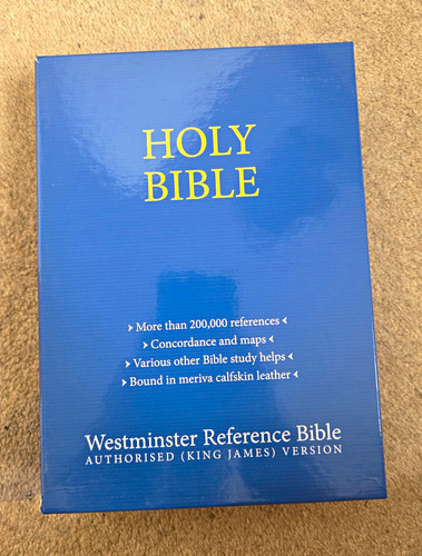 Westminster reference bible - reference,