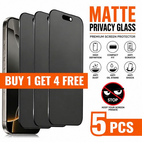 Privacy tempered glass screen - glass,