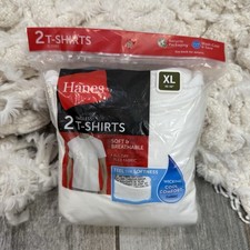 Hanes Men's Tagless White
