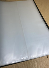 Art Portfolio Folder,  Clear Pockets Paper Protectors Display Clear Presentation